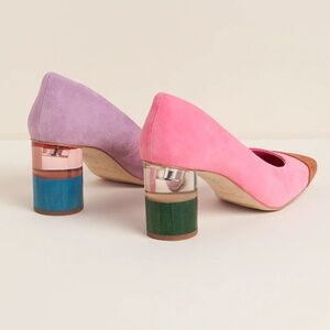 Charlotte Stone Risa Multicolor Nassau Pumps